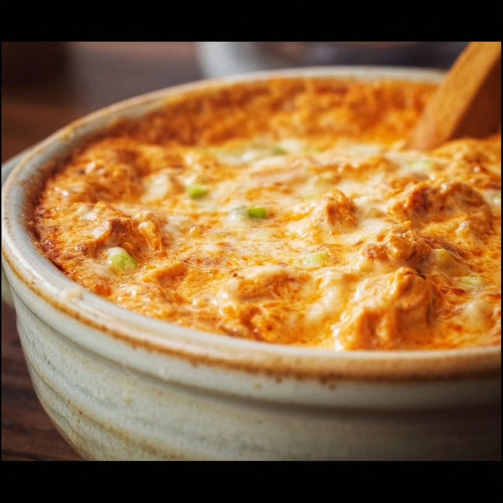 Healthy Buffalo Chicken Dip