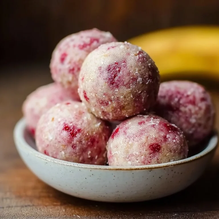 Homemade Strawberry & Banana Frozen Balls 4 Homemade strawberry banana frozen balls, a healthy frozen treat.