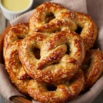 Delicious Keto Soft Pretzels on a plate, perfect for a low-carb snack.