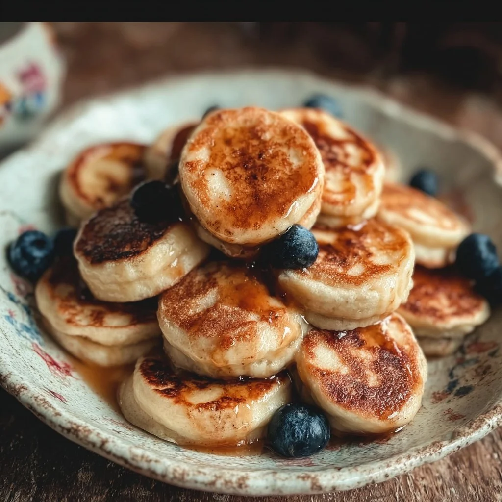 Mini Banana Pancakes