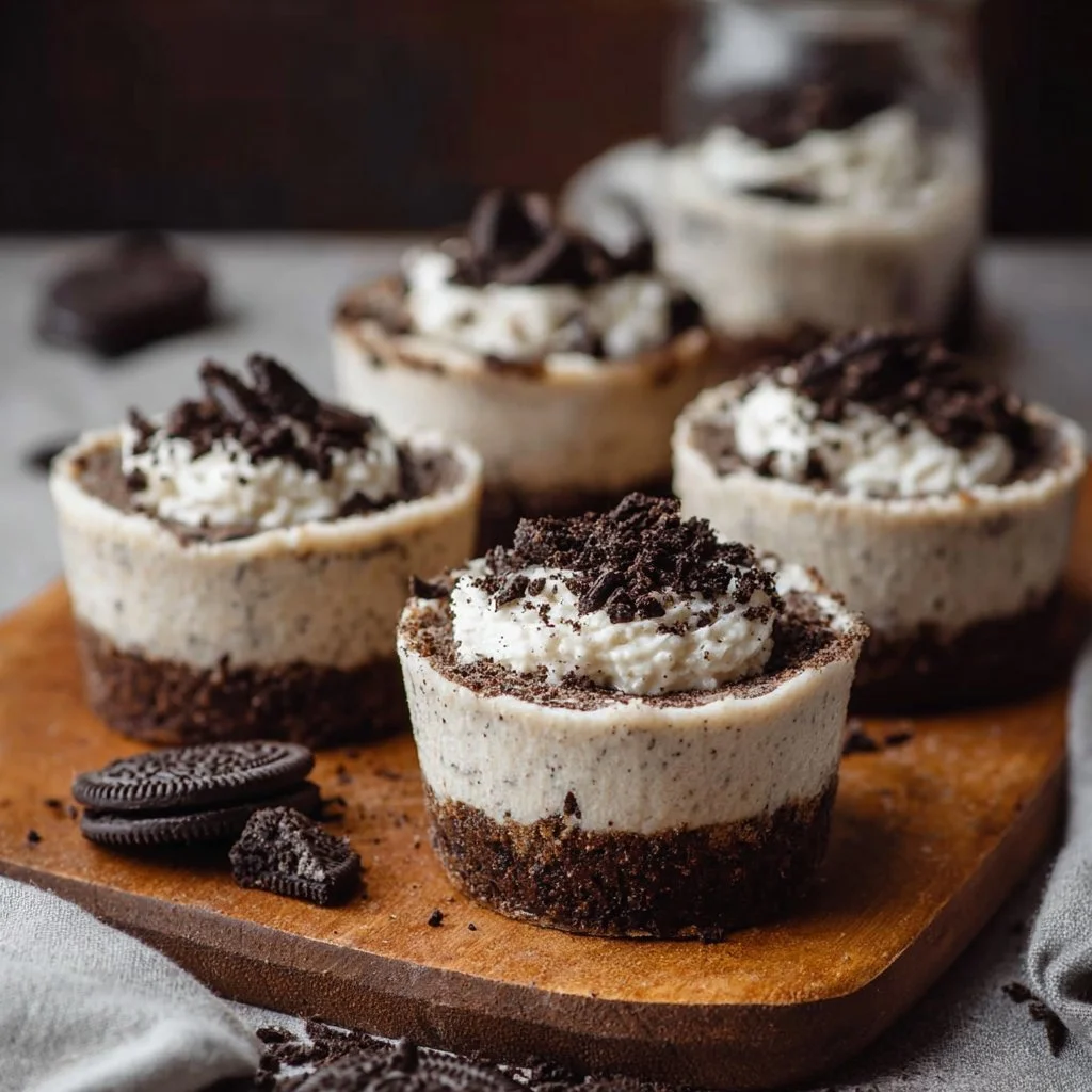 Oreo No-Bake Cheesecake Cups