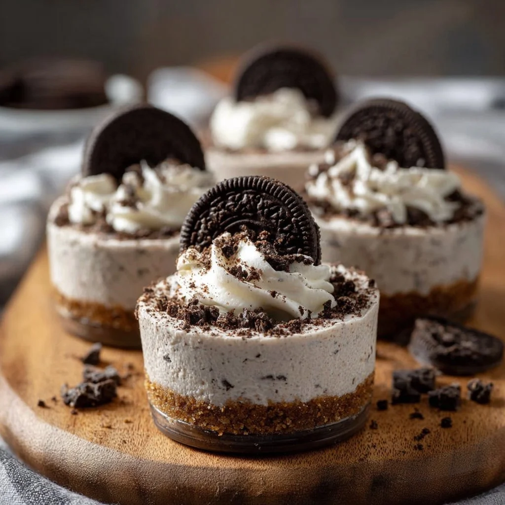 Oreo No-Bake Cheesecake Cups